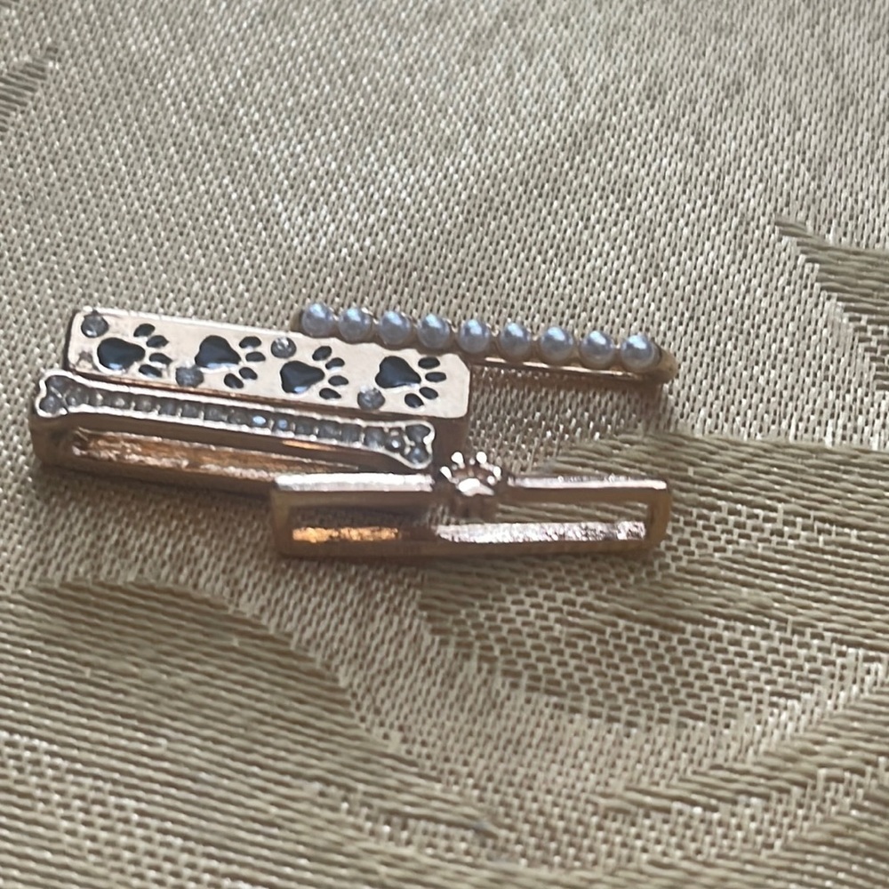 Set of 4 charms in gold tone for Apple Watch band